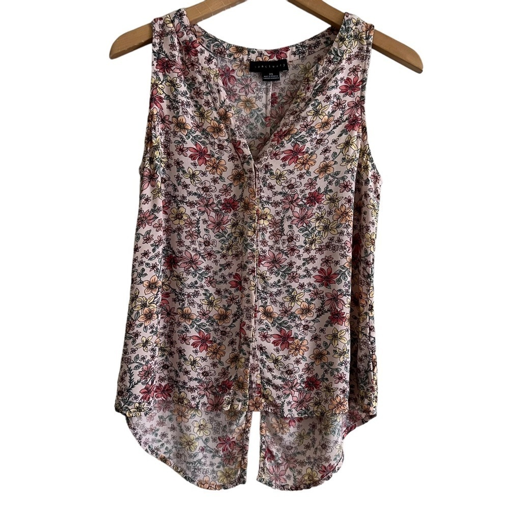 Sanctuary floral tank size XS
